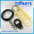 NPK E-213 hydraulic breaker seal kit spare parts E213 rock hammer repair kits